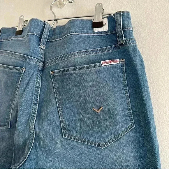 Hudson Natalie Midrise Slim Boyfriend Jeans Sz 26 - Picture 8 of 13